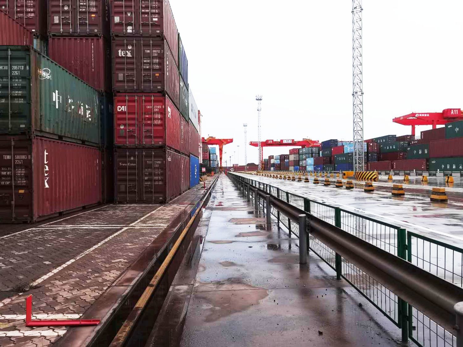 Rizhao container automatic storage yard